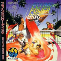 Flying Power Disc JP Neo Geo CD  box art